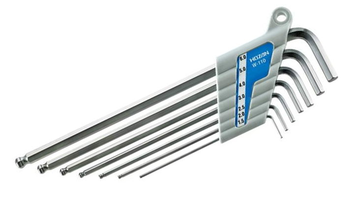 [HOZAN] 렌치세트(mm) W-110 호잔